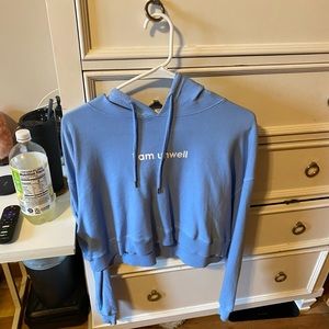 Call her daddy cropped sweatshirt “I am unwell” size M